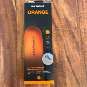 Superfeet Orange Shoe Inserts size C-NEW